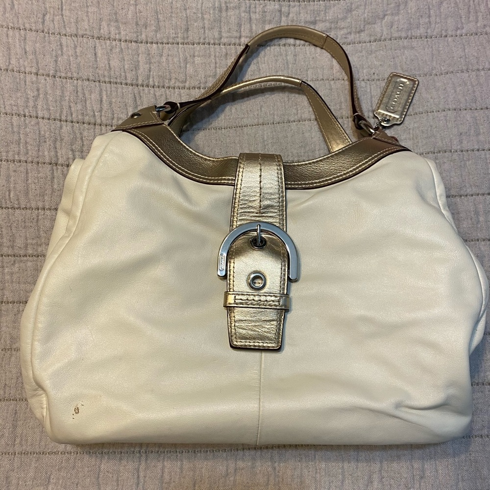 Coach purse with matching wallet